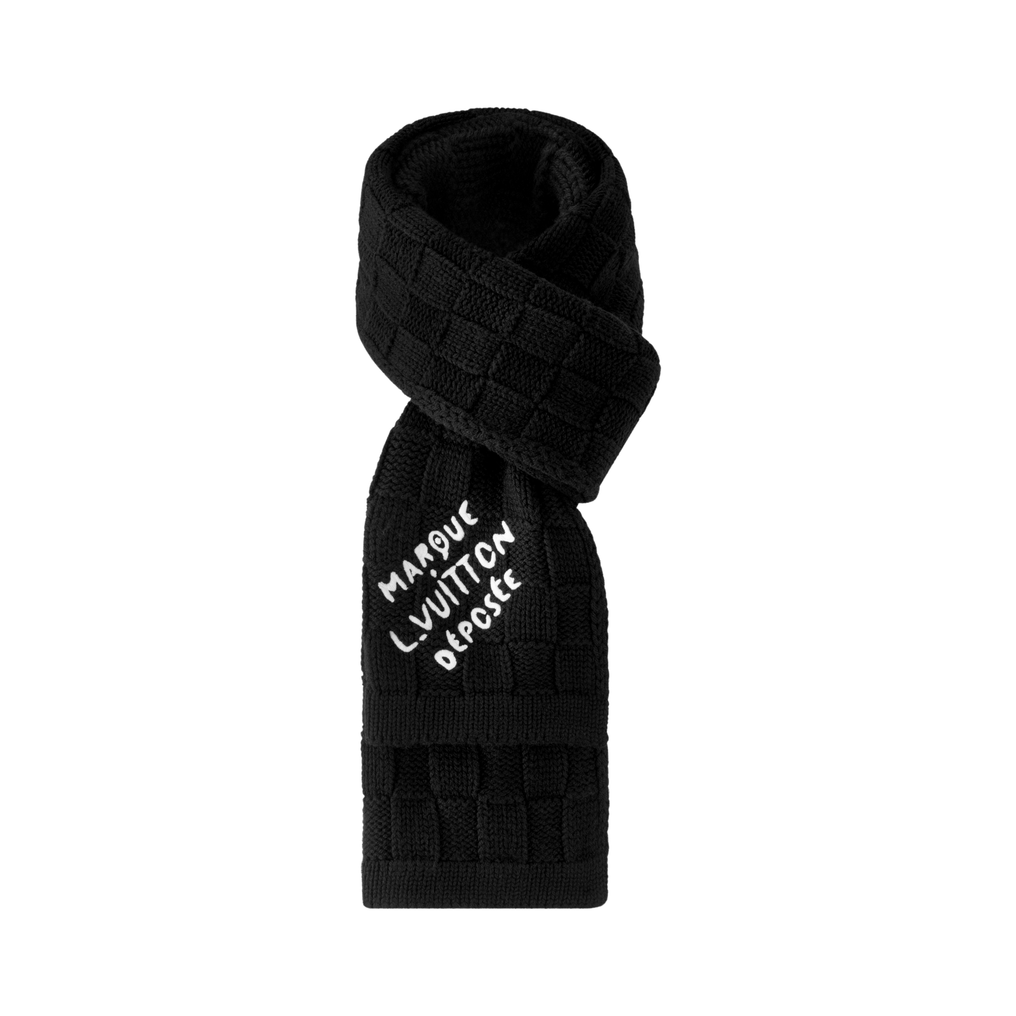 【無料郵送/関税込/正規品】 Louis Vuitton Comfy Scarf S00 Bla LV Headline Scarf S00 - Women - Accessories | LOUIS VUITTON ®